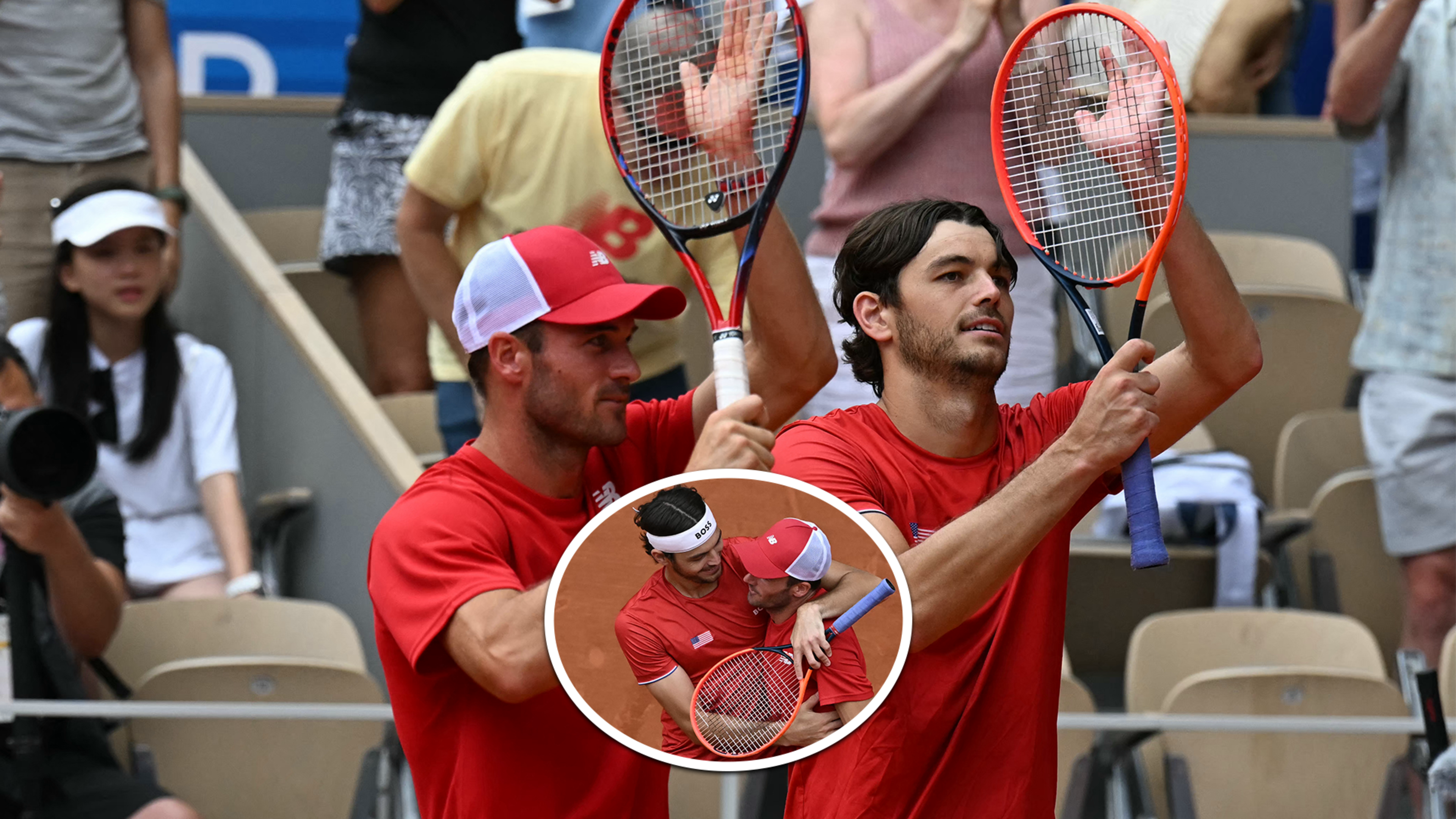 Americans Taylor Fritz, Tommy Paul round out Olympic men’s doubles podium in Paris